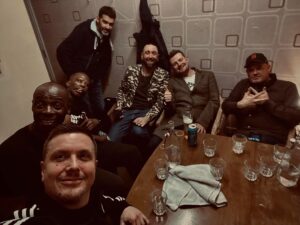 The Haggis Horns - Backstage